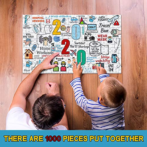 Puzzle 1000 Piezas Adultos - Rompecabezas Adultos - Puzzle Adultos para Ejercitar la Lógica y la Coordinación Sensorial - Juegos Educativos - Entretenimiento Adultos y Adolescentes