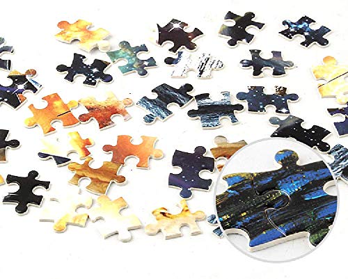 Puzzle De 1000 Piezas Para Adultos-Guitarra Silueta Puzzle Educational Game Puzzle Madera