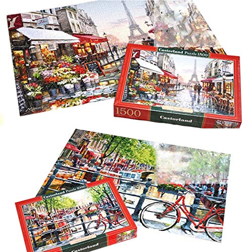 Puzzler 4000 Piezas Rompecabezas Regalos De Papel Paisaje De Hallstatt, Austria Para El Día De La Familia Y Los Amigos Regalos Creativos Descompresión Para Adultos Intelig(Color:4000 pc,Size:138*68cm)