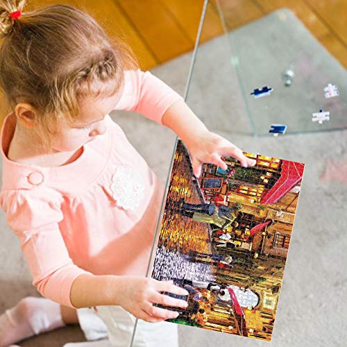 Puzzles clásicos, puzles de 1000 piezas educativas para adultos, 70 x 50 cm