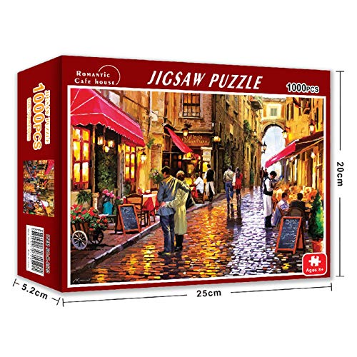 Puzzles clásicos, puzles de 1000 piezas educativas para adultos, 70 x 50 cm