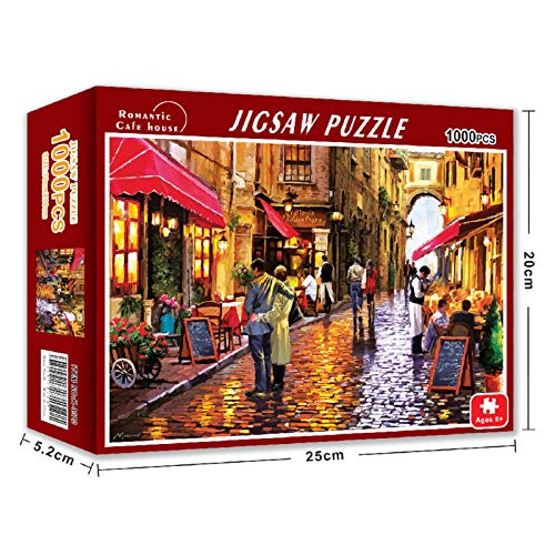 Puzzles clásicos, puzles de 1000 piezas educativas para adultos, 70 x 50 cm