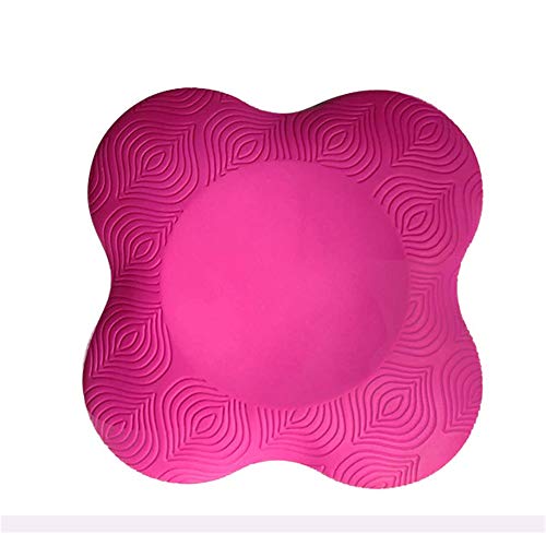 QAH Cojín de Rodilleras para Yoga, Rodilleras, Espuma para la Cabeza de la muñeca, Almohadilla para arrodillarse Pilates, colchoneta para Yoga(Rose Red) QAH Cojín de Rodilleras para Yoga, Rodilleras, Espuma para la Cabeza de la muñeca, Almohadilla para arrodillarse Pilates, colchoneta para Yoga(Rose Red)