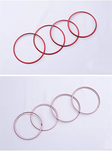 QAIK Coche AC Vent Anillo De La Moldura Pegatinas En Forma For El Mercedes Benz SLK R172 SLC SLK200 SLC250d SL500 AMG SLC43 Condición De Salida De Aire Cubierta Decorar (Color Name : SL SLC SLK Red) QAIK Coche AC Vent Anillo De La Moldura Pegatinas En Forma For El Mercedes Benz SLK R172 SLC SLK200 SLC250d SL500 AMG SLC43 Condición De Salida De Aire Cubierta Decorar (Color Name : SL SLC SLK Red)