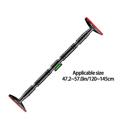 QAX Barra Dominadas sin Tornillos,Barra de Tracción de Puerta Antideslizante con Seguridad Cerradura para Casa Fitness,47.2~57.0in QAX Barra Dominadas sin Tornillos,Barra de Tracción de Puerta Antideslizante con Seguridad Cerradura para Casa Fitness,47.2~57.0in