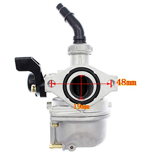 QAZAKY Carburador PZ19 con filtro de aire de 35 mm Filtro de combustible para 50cc 70cc 90cc 110cc 125cc ATV QUAD Scooter Go Kart Ciclomotor Mini Chopper Pit Dirt Pocket Super Bike Chino Baja Kandi QAZAKY Carburador PZ19 con filtro de aire de 35 mm Filtro de combustible para 50cc 70cc 90cc 110cc 125cc ATV QUAD Scooter Go Kart Ciclomotor Mini Chopper Pit Dirt Pocket Super Bike Chino Baja Kandi