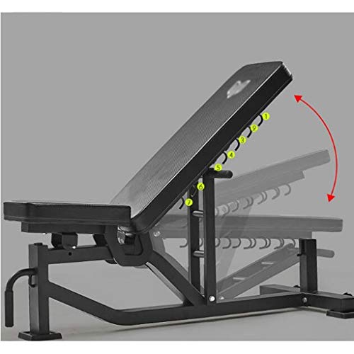 Qazxsw Bench Press de banca/Sit-up Junta/Músculo Abdominal Junta/Equipo casero del Ejercicio de Fitness/Multifuncional con Mancuernas Banco / 570 kg de Peso Teniendo,Negro,136.2 * 64.4 * 119.4cm Qazxsw Bench Press de banca/Sit-up Junta/Músculo Abdominal Junta/Equipo casero del Ejercicio de Fitness/Multifuncional con Mancuernas Banco / 570 kg de Peso Teniendo,Negro,136.2 * 64.4 * 119.4cm