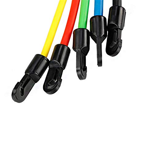QFWM Bandas De Ejercicio11 Piezas Kits De Cuerda De Tracción Bandas De Resistencia para Ejercicios Ejercicios Equipo De Yoga para Entrenamiento Corporal DeportivoPara Yoga QFWM Bandas De Ejercicio11 Piezas Kits De Cuerda De Tracción Bandas De Resistencia para Ejercicios Ejercicios Equipo De Yoga para Entrenamiento Corporal DeportivoPara Yoga