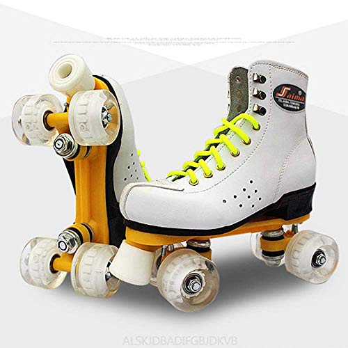 QIANG Patines Doble Fila para Niños 4 Ruedas Patines Patines para Principiantes Pequeños Niños Niñas Patinaje sobre Hielo,Style1-38