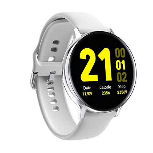 QIAO Reloj Inteligente con Pantalla Táctil De,Reloj Inteligente con Bluetooth, Frecuencia Cardíaca, Presión Arterial, Monitor De Frecuencia Cardíaca, Reloj Inteligente Impermeable Ip68