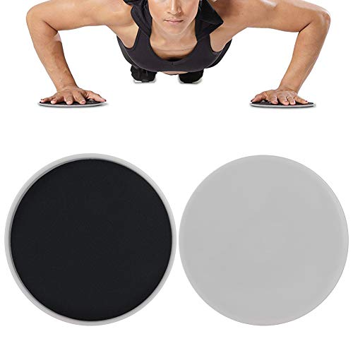 Qii lu Discos deslizantes Core Sliders, 2PCS Ejercicio Sliding Gliding Disc Fitness Core Slider Sport Equipo de Ejercicio de Entrenamiento de Cuerpo Completo para el hogar, Viajes(Gris) Qii lu Discos deslizantes Core Sliders, 2PCS Ejercicio Sliding Gliding Disc Fitness Core Slider Sport Equipo de Ejercicio de Entrenamiento de Cuerpo Completo para el hogar, Viajes(Gris)