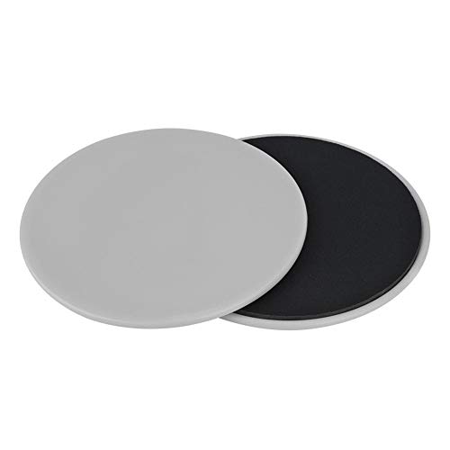 Qii lu Discos deslizantes Core Sliders, 2PCS Ejercicio Sliding Gliding Disc Fitness Core Slider Sport Equipo de Ejercicio de Entrenamiento de Cuerpo Completo para el hogar, Viajes(Gris) Qii lu Discos deslizantes Core Sliders, 2PCS Ejercicio Sliding Gliding Disc Fitness Core Slider Sport Equipo de Ejercicio de Entrenamiento de Cuerpo Completo para el hogar, Viajes(Gris)