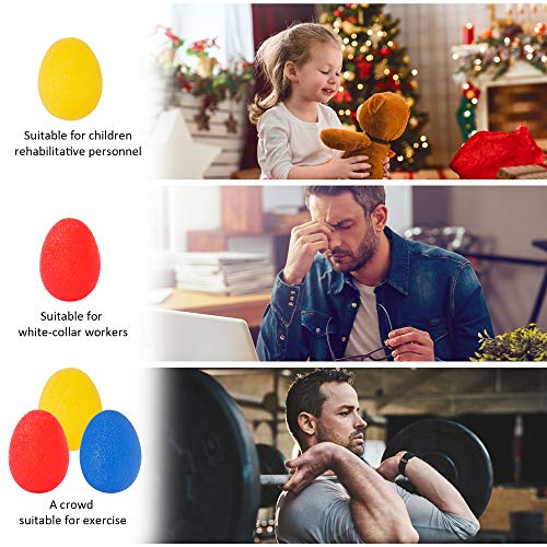 QIMEI-SHOP Manos Ejercicio Pelotas Antiestres Bolas Rehabilitación Fortalecedores de Mano Dedo Agarre Squeeze Pelota para Terapia Artritis Fisioterapia 3 Piezas QIMEI-SHOP Manos Ejercicio Pelotas Antiestres Bolas Rehabilitación Fortalecedores de Mano Dedo Agarre Squeeze Pelota para Terapia Artritis Fisioterapia 3 Piezas