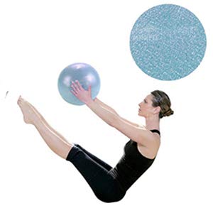 QingJoy Pelota de Ejercicios de Yoga y Pilates de 9,8 Pulgadas para Entrenamiento de Equilibrio de Estabilidad para Entrenamiento de núcleo, Fisioterapia, Mejora el Equilibrio