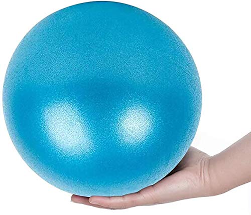 QingJoy Pelota de Ejercicios de Yoga y Pilates de 9,8 Pulgadas para Entrenamiento de Equilibrio de Estabilidad para Entrenamiento de núcleo, Fisioterapia, Mejora el Equilibrio