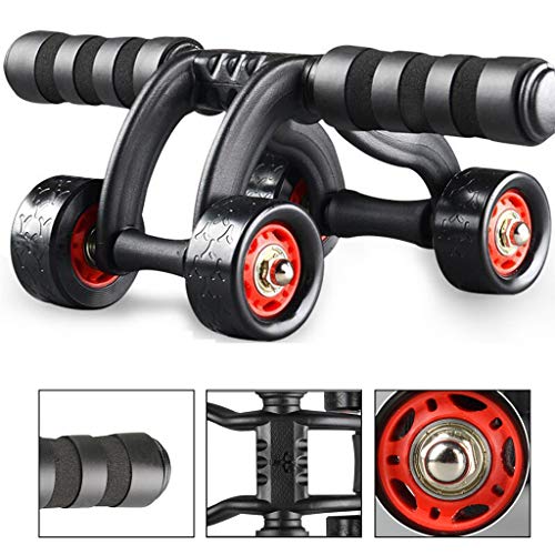 qingqingR AB Wheels Roller Stretch Elastic Abdominal Resistance Pull Rope Tool para músculo