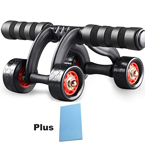 qingqingR AB Wheels Roller Stretch Elastic Abdominal Resistance Pull Rope Tool para músculo