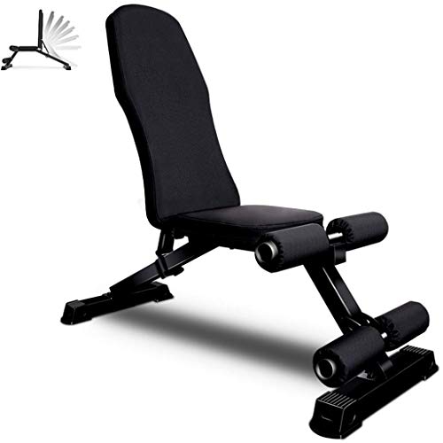 Qinmo Banca con Mancuernas, mancuerna Ajustable Bench Bancos AB Multifuncional mancuerna heces Home Fitness Junta Abdominal Profesional Deportes Ajustables Fitness Equipment 500KG