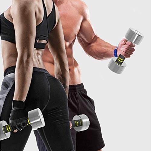 Qinmo Entrenamiento de Fuerza Pesas de Acero Puro uno Masculino y Femenino del músculo Entrenamiento de la Aptitud del Brazo Principal Pequeño Conveniente Caja de Regalo (Color: Plata, tamaño: 8 kg), Qinmo Entrenamiento de Fuerza Pesas de Acero Puro uno Masculino y Femenino del músculo Entrenamiento de la Aptitud del Brazo Principal Pequeño Conveniente Caja de Regalo (Color: Plata, tamaño: 8 kg),