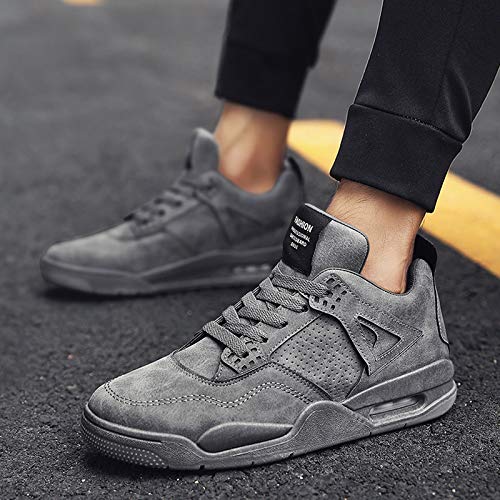QKFON Zapatillas deportivas de color sólido para hombre, ligeras, transpirables, atléticas, para correr y caminar QKFON Zapatillas deportivas de color sólido para hombre, ligeras, transpirables, atléticas, para correr y caminar