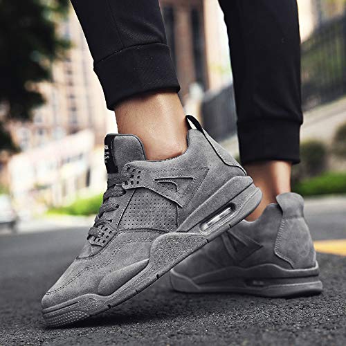 QKFON Zapatillas deportivas de color sólido para hombre, ligeras, transpirables, atléticas, para correr y caminar QKFON Zapatillas deportivas de color sólido para hombre, ligeras, transpirables, atléticas, para correr y caminar