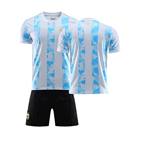 QLGRXWL Camiseta Maradona,Camiseta Retro Maradona,Camiseta Retro De La Camiseta De Fútbol Argentina,Adecuada para Adultos Y Niños,24