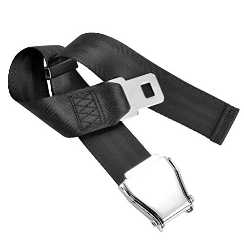 QLOUNI 100% Hilo de Poliéster Cinturón de Seguridad de Extensión del Avión Ajustable de 20-100 cm QLOUNI 100% Hilo de Poliéster Cinturón de Seguridad de Extensión del Avión Ajustable de 20-100 cm