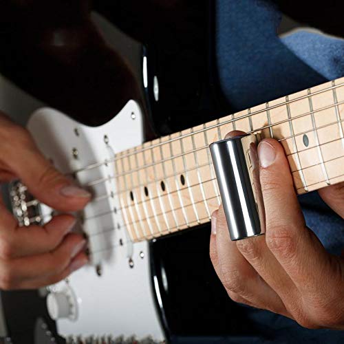 QLOUNI - Juego de 2 toboganes para guitarra eléctrica, bajo, guitarra acústica, instrumentos de cuerda (6 cm), 2 unidades