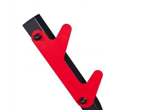 QLS Scottbank Marbo - Banco para bíceps (ajustable), color rojo QLS Scottbank Marbo - Banco para bíceps (ajustable), color rojo