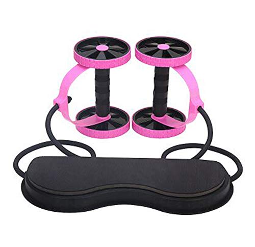 QMMCK Bicicleta De Ejercicios Abdominales Cuerda De Tracción Muscular Multifuncional Rodillo De Tracción Silencioso Máquina De Musculación Fitness para Hombres Y Mujeres (002) QMMCK Bicicleta De Ejercicios Abdominales Cuerda De Tracción Muscular Multifuncional Rodillo De Tracción Silencioso Máquina De Musculación Fitness para Hombres Y Mujeres (002)