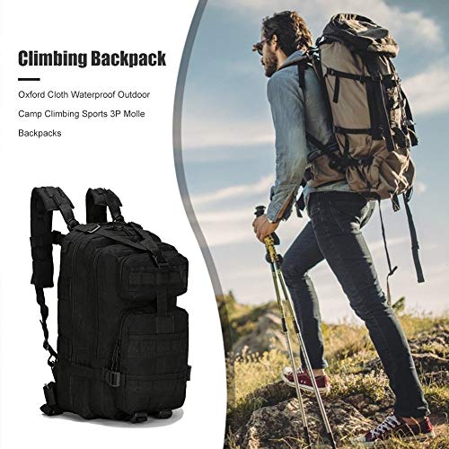 QND,Aire Libre Morral 30L Tela Oxford Impermeable Acampar al Aire Libre Senderismo Escalada Mochilas Molle Viaje portátil Ciclismo Deportes Mochila de Almacenamiento 3P, China QND,Aire Libre Morral 30L Tela Oxford Impermeable Acampar al Aire Libre Senderismo Escalada Mochilas Molle Viaje portátil Ciclismo Deportes Mochila de Almacenamiento 3P, China