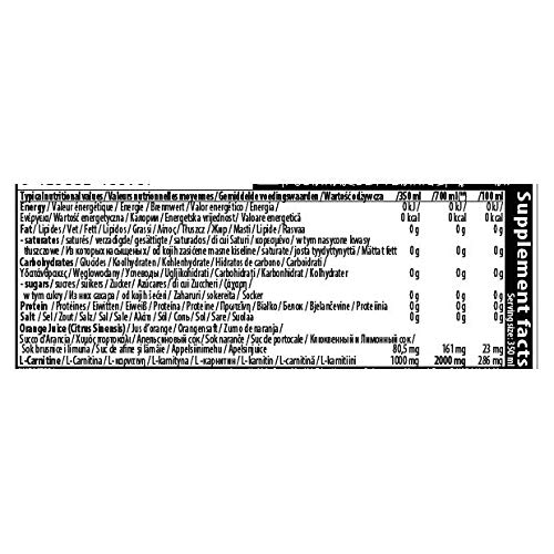 QNT L-Carnitine 2000, Sabor Orange - 12 Unidades QNT L-Carnitine 2000, Sabor Orange - 12 Unidades