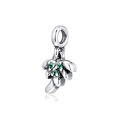 QNWLKJ Se Ajustan A Las Pulseras Originales De Pandora DIY Plata De Ley 925 My Palm Tree Charms Charm Beads para La Fabricación De Joyas Bead Kralen QNWLKJ Se Ajustan A Las Pulseras Originales De Pandora DIY Plata De Ley 925 My Palm Tree Charms Charm Beads para La Fabricación De Joyas Bead Kralen