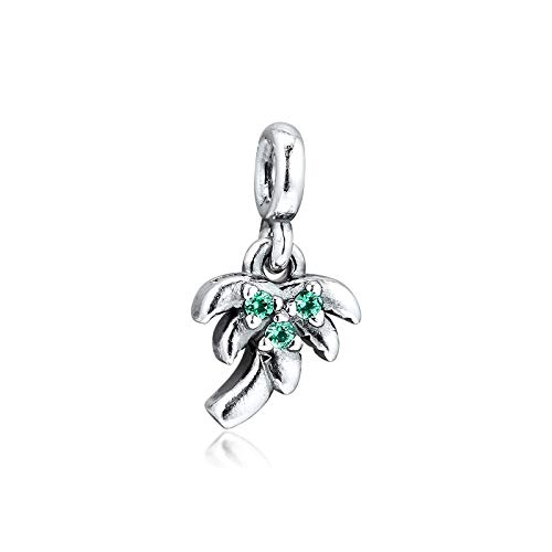 QNWLKJ Se Ajustan A Las Pulseras Originales De Pandora DIY Plata De Ley 925 My Palm Tree Charms Charm Beads para La Fabricación De Joyas Bead Kralen QNWLKJ Se Ajustan A Las Pulseras Originales De Pandora DIY Plata De Ley 925 My Palm Tree Charms Charm Beads para La Fabricación De Joyas Bead Kralen