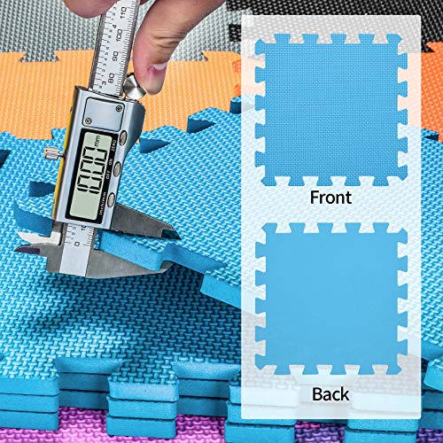 qqpp Alfombra Puzzle para Niños Bebe Infantil - Suelo de Goma EVA Suave. 18 Piezas (30*30*1cm), Blanco,Verde,Gris. QQC-AHLb18N qqpp Alfombra Puzzle para Niños Bebe Infantil - Suelo de Goma EVA Suave. 18 Piezas (30*30*1cm), Blanco,Verde,Gris. QQC-AHLb18N