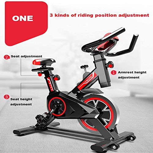 QQYYY Bicicletas Estáticas Spinning Máquina De Correr Elíptica Pérdida De Peso del Hogar Negro Paso A Paso Salón Silencioso Bicicleta Deportiva Equipo De Gimnasio De Interior