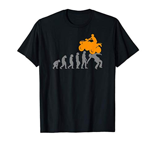 Quad ATV quad bike quads Evolución quad Camiseta Quad ATV quad bike quads Evolución quad Camiseta