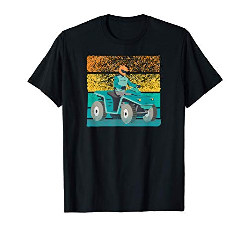 Quad ATV quad bike quads Vintage quad Camiseta