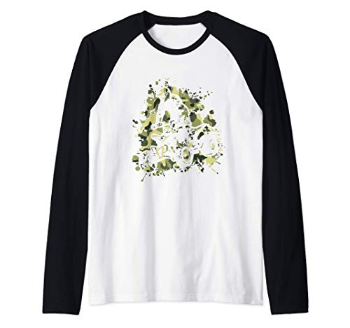 Quad Bike Camo Camouflage Jinete Del ATV Regalo Camiseta Manga Raglan Quad Bike Camo Camouflage Jinete Del ATV Regalo Camiseta Manga Raglan