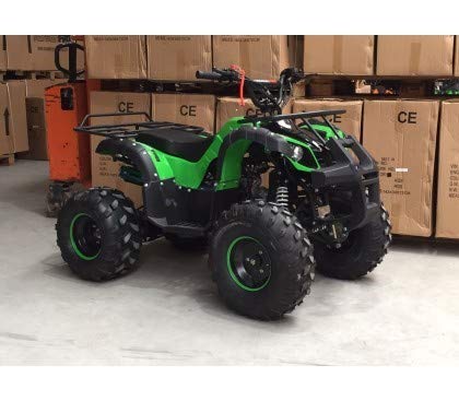 Quad Hummer Panda 125cc,con motor automático de 4 tiempos, marcha atrás, arranque eléctrico, sistema de parado en caso de caida y limitador de velocidad.