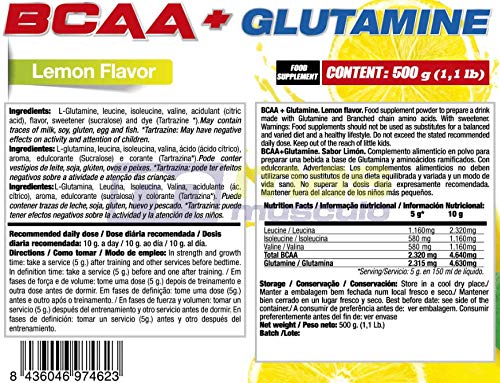 QUAMTRAX BCAA + GLUTAMINE (GRS) - Limón
