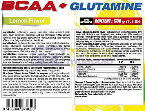 QUAMTRAX BCAA + GLUTAMINE (GRS) - Limón QUAMTRAX BCAA + GLUTAMINE (GRS) - Limón