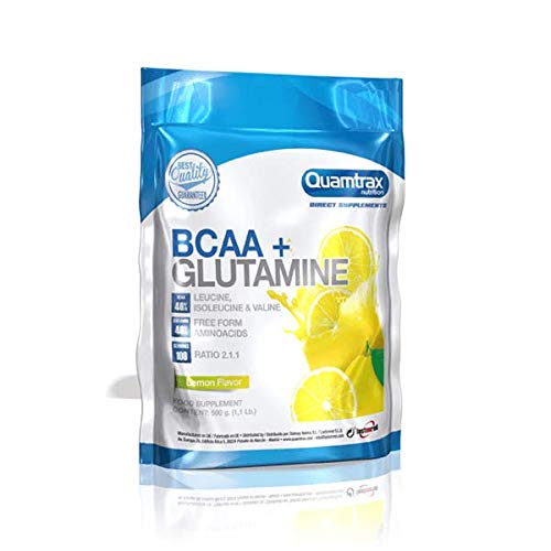 QUAMTRAX BCAA + GLUTAMINE (GRS) - Limón QUAMTRAX BCAA + GLUTAMINE (GRS) - Limón