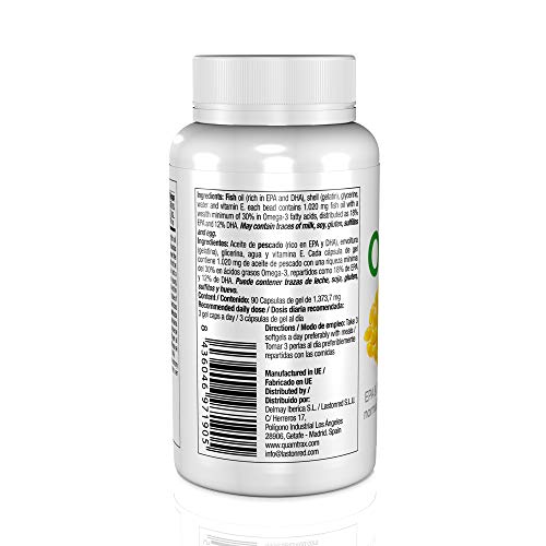 Quamtrax Essentials Omega 3 - 90 cápsulas Quamtrax Essentials Omega 3 - 90 cápsulas