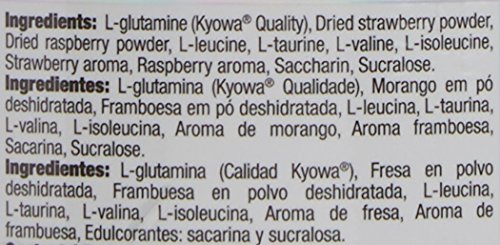 Quamtrax Gluta 5 en polvo sabor fresa frambuesa - 400gr