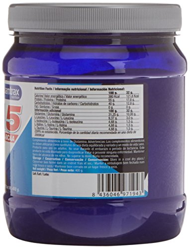 Quamtrax Gluta 5 en polvo sabor fresa frambuesa - 400gr Quamtrax Gluta 5 en polvo sabor fresa frambuesa - 400gr
