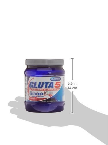 Quamtrax Gluta 5 en polvo sabor fresa frambuesa - 400gr Quamtrax Gluta 5 en polvo sabor fresa frambuesa - 400gr