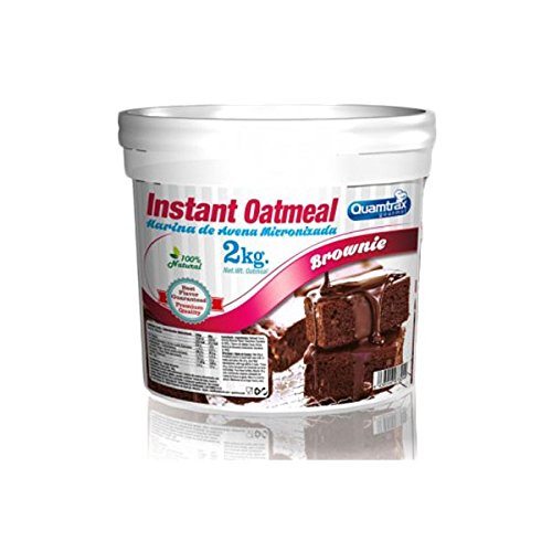 Quamtrax Instant Oatmeal - Harina de Avena 2 kg - Tarta de Queso