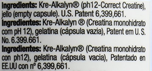 Quamtrax Kre Alkalyn 3000 - 120 cápsulas Quamtrax Kre Alkalyn 3000 - 120 cápsulas