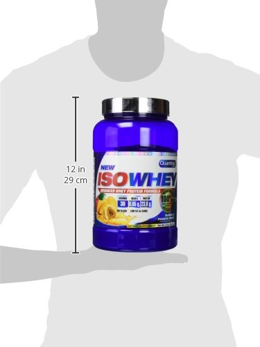 Quamtrax Nutrition Isowhey, Sabor Mango & Fruta de La Pasión - 907 gr